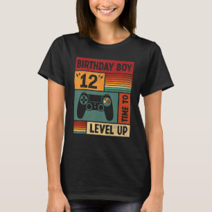 12. Geburtstagsjunge Zeit bis zum Alter von 12 Jah T-Shirt