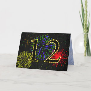 12. Geburtstagsparty Einladung