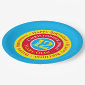 12. Geburtstagsparty Paper Teller (Schrägansicht)