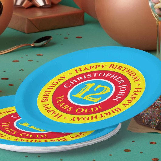 12. Geburtstagsparty Paper Teller