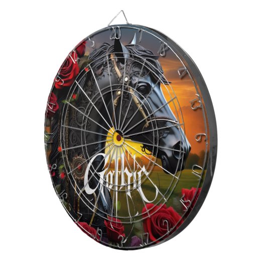 #12 Gothic Fun Dartscheibe (Vorderseite rechts)