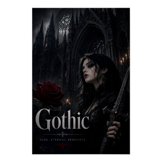 #12 Gotik Poster (Vorderseite)