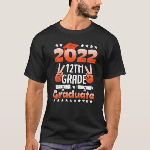 12. Grade Abschluss 2022 Peace Out Grad Boys Gir T-Shirt