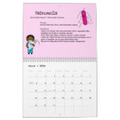 12 Gründe, Niedliches Keim zu waschen Kalender (Mär 2026)