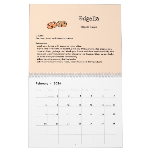 12 Gründe, Niedliches Keim zu waschen Kalender (Feb 2026)