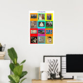 12 Gründe, warum Künstler Kunst machen Poster (Heimbüro)