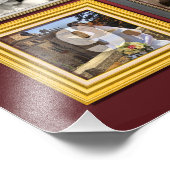 12 Hearts Wedding Poster Foto Erweiterung (Ecke)