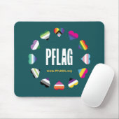 12 Herz-Kreislauf-PFLAG-Mousepad Mousepad (Mit Mouse)