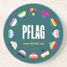 12 Herz-Kreislauf-PFLAG Sandstone Untersetzer