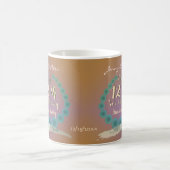 12. Hochzeitstag Seide & Jade Kaffeetasse (Mittel)