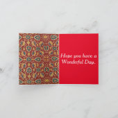 12. Hochzeitstag, Seidenjubiläum Karte (Innenseite)