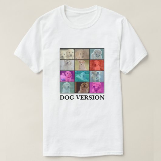 12 Hunde Foto Shirt | Dog-Version-Tour (Design vorne)