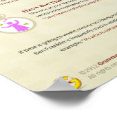 12 Idiome über die Zeit, besser später als nie Poster (Ecke)