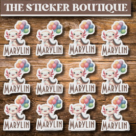 12 In einem Niedlichen Individuelle Name Ballon Pa Aufkleber