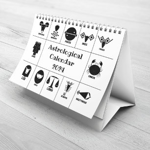 12 Indische Sternzeichen-Kalender Kalender