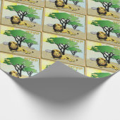 12 israelische Stämme Judah Art Wrapping Paper Geschenkpapier (Ecke)