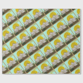 12 israelische Stämme, Simeon Art Wrapping Paper Geschenkpapier (Flach)
