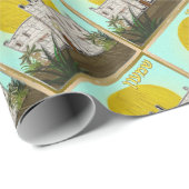 12 israelische Stämme, Simeon Art Wrapping Paper Geschenkpapier (Rolleneckpunkt)