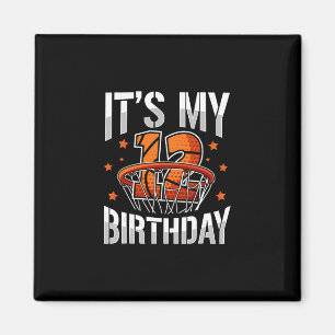 12 Jahre alt 12. Geburtstag Sketll Party Jungen Ki Magnet