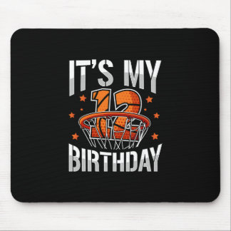 12 Jahre alt 12. Geburtstag Sketll Party Jungen Ki Mousepad