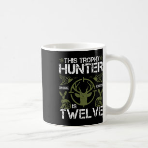 12 Jahre alt Geburtstag Jagdente Hirschjäger 12. Kaffeetasse