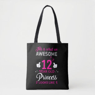 12 Jahre alt Geburtstagsgeschenk für Prinzessin Tasche