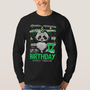 12 Jahre alt Panda ist mein 12. Geburtstag T-Shirt