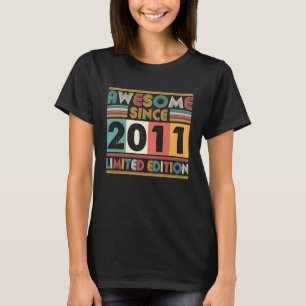12 Jahre alt Phantastisch seit 2011 12. Geburtstag T-Shirt