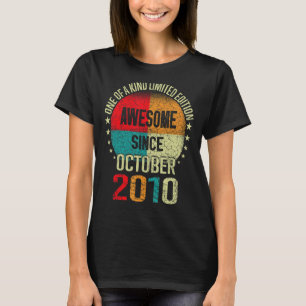 12 Jahre alt Phantastisch seit Oktober 2010 12. Ge T-Shirt