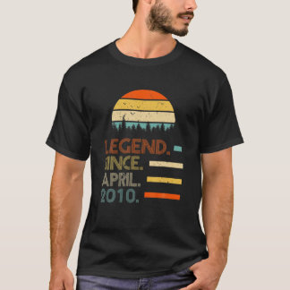12 Jahre alter Retro Geburtstag Geschenke Legend s T-Shirt