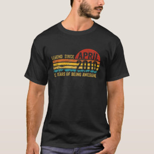 12 Jahre alter Retro Geburtstag Geschenke Legend s T-Shirt
