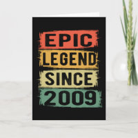 12 Jahre alter Tag 2009 Epische Legende 12. Geburt