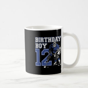 12 Jahre altes Eishockey Thema Geburtstagsparty 12 Kaffeetasse