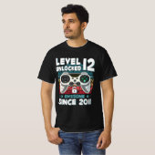 12 Jahre BDay Son Boy Fun Gamer 12. 12. Jährige Ge T-Shirt (Vorne ganz)