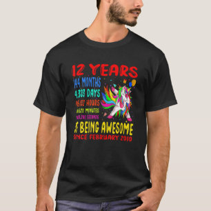 12 Jahre Phantastisch 12. Geburtstag Kinder Dabbi T-Shirt
