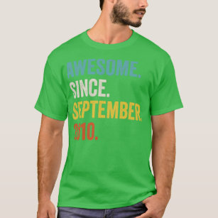 12 Jahre Phantastisch seit September 2010 12. Bir T-Shirt