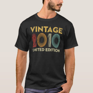 12 Jahre Vintag 2010 12. Geburtstag T-Shirt