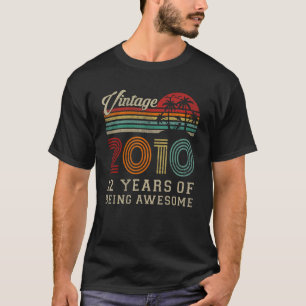 12 Jahre Vintager Geburtstag 2010 Jahr 12 Geburtst T-Shirt