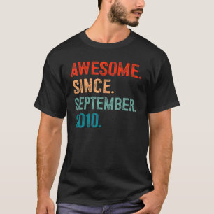 12-jähriger 12-tägiger Junge Phantastisch seit Sep T-Shirt