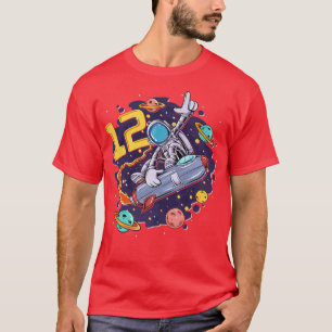 12-jähriger Space-Shuttle-Astronaut zum 12. Geburt T-Shirt