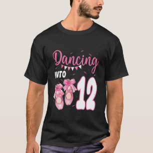 12-jähriges Mädchen Bday-Ballett-Themenparty Tanz  T-Shirt