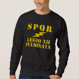12 Julius Cäsar 12. Fulminata römisches Sweatshirt