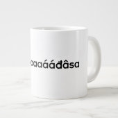 12 Jumbo-Tasse (Vorderseite Rechts)