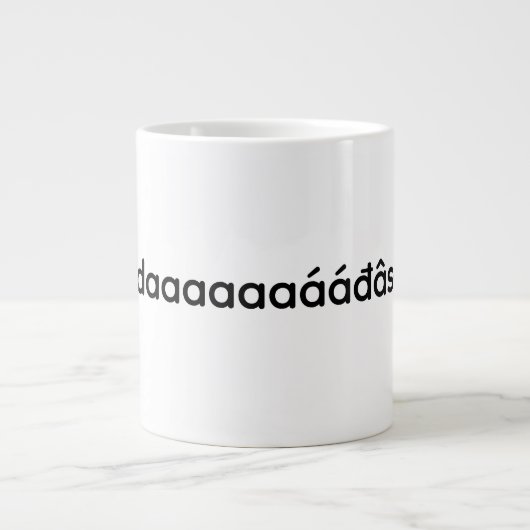 12 Jumbo-Tasse (Vorderseite)