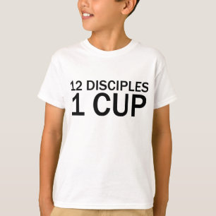 12 JÜNGER, 1 TASSE Lustiges T-Shirt zum letzten Ab
