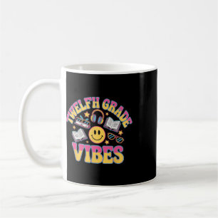12. Klasse Stimmung Zwölfte Klasse Lehrer Kind Zur Kaffeetasse