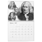 12 Komponisten/12 Kombinationen, 2026 Kalender (Feb 2027)