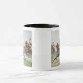 12. Königliche Lancers (w/c über Bleistift Tasse (Zentrum)