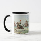 12. Königliche Lancers (w/c über Bleistift Tasse (Links)