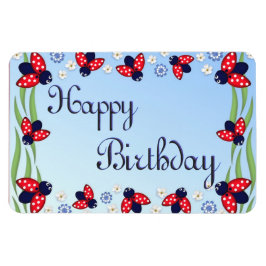 12 Ladybugs Magnet
